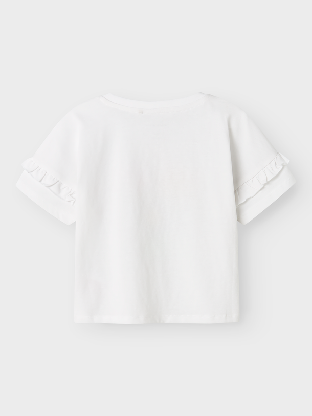 Product CAMISETA LENA-Bright White Print:FLOWERS - Image 4