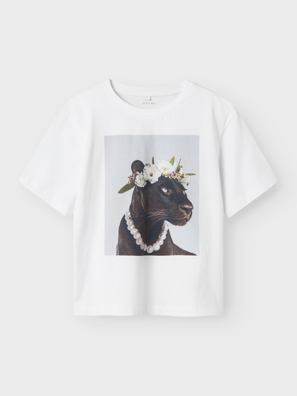 Product CAMISETA TEA - Bright White Print:Panther - Image 1