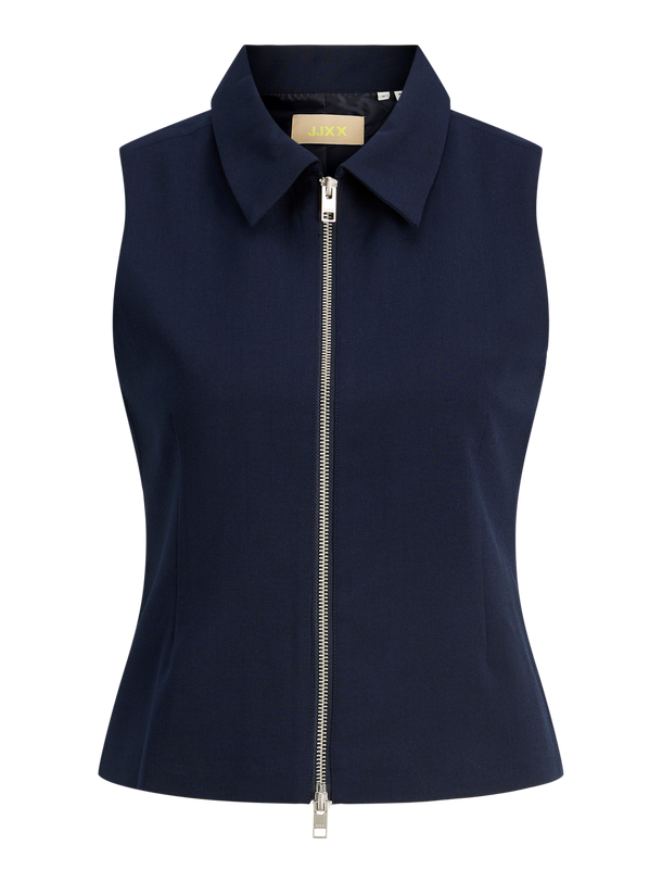 Product CHALECO CUELLO CAMISERO KATE-Maritime Blue - Image 1