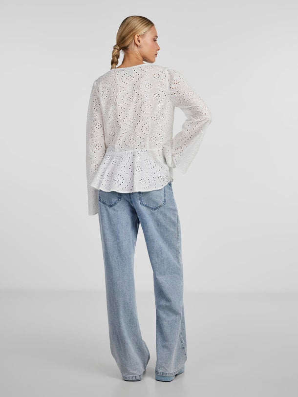 Product BLUSA ANNI - Bright White - Image 3