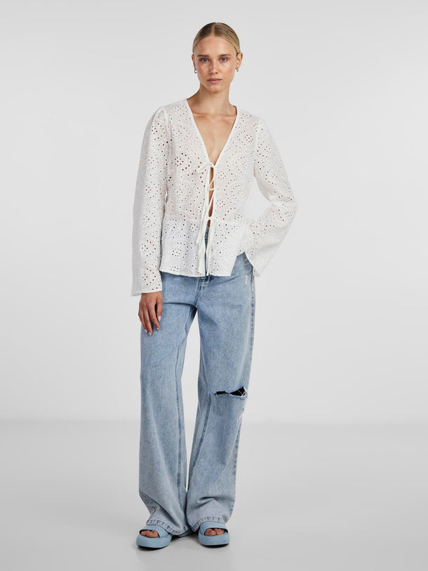 Product BLUSA ANNI - Bright White - Image 2
