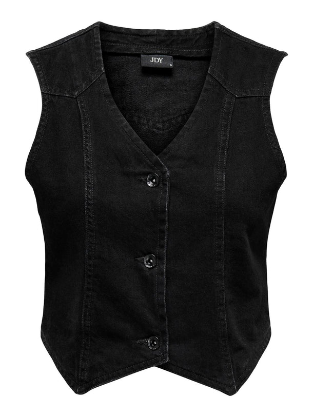 Product CHALECO CARRY  - Black Denim - Image 1