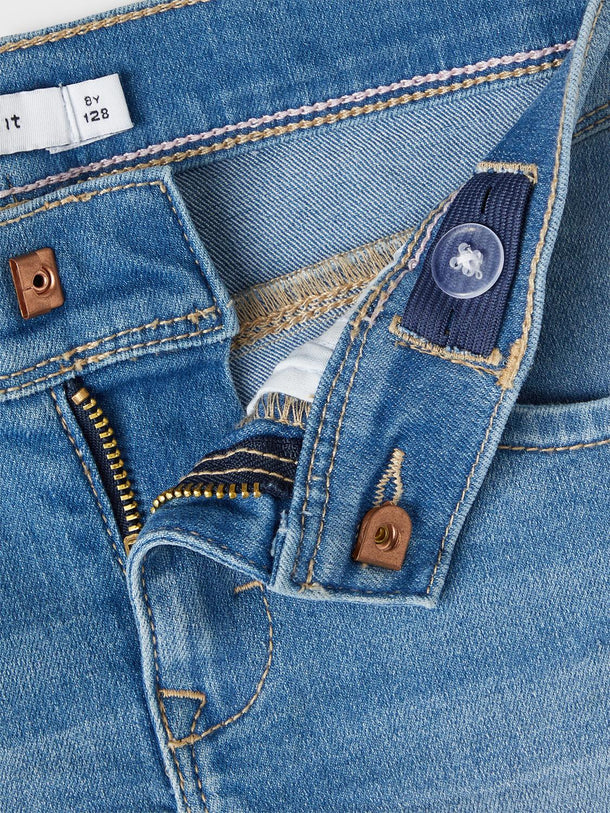 Product SHORT SALLI - Medium Blue Denim - Image 2