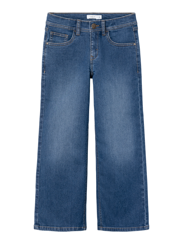 Product JEAN WIDE ROSE - Dark Blue Denim - Image 4