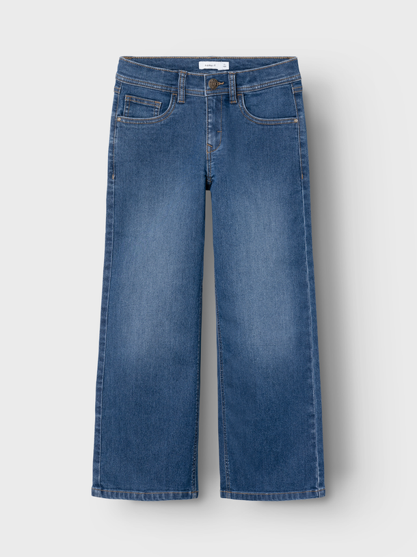 Product JEAN WIDE ROSE - Dark Blue Denim - Image 1