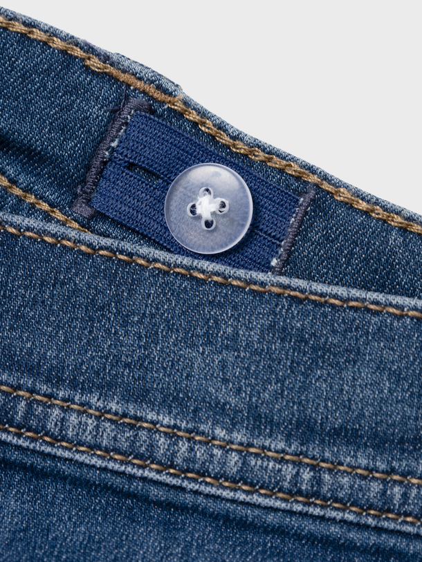Product JEAN WIDE ROSE - Dark Blue Denim - Image 3