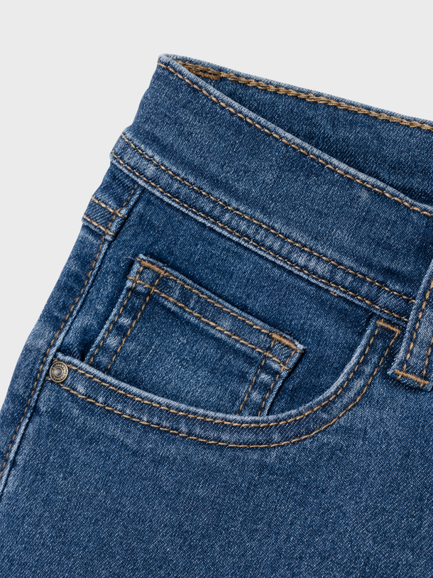Product JEAN WIDE ROSE - Dark Blue Denim - Image 2