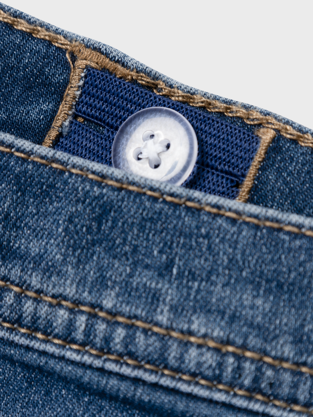 Product JEAN WIDE ROSE - Dark Blue Denim - Image 3