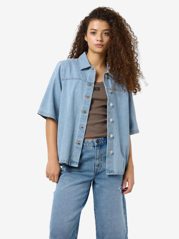 Product CAMISA ELVI  - Light Blue Denim - Image 5