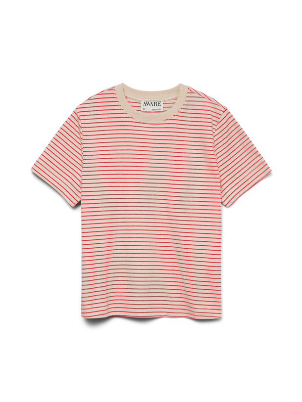 Product CAMISETA RAYAS NAIMA-Birch Stripes:Molten Lava - Image 3