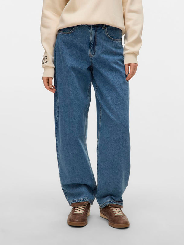 Product JEAN ESTELLE-Medium Blue Denim Detail:VI3504 - Image 1
