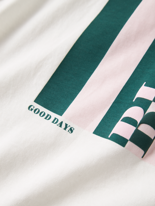 Product CAMISETA VIOLET-Cloud Dancer Print:BLOSSOM - Image 2