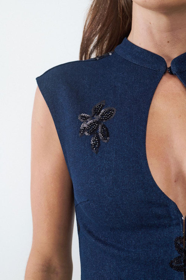 Product TOP BAL-Neon Navy - Image 2