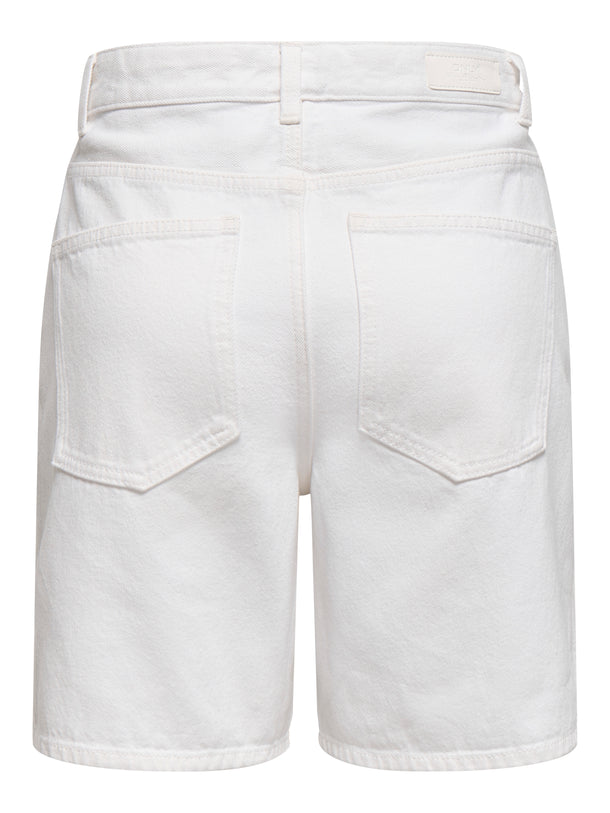Product SHORT DENIM TIRO ALTO BILLIE - Bright White - Image 2