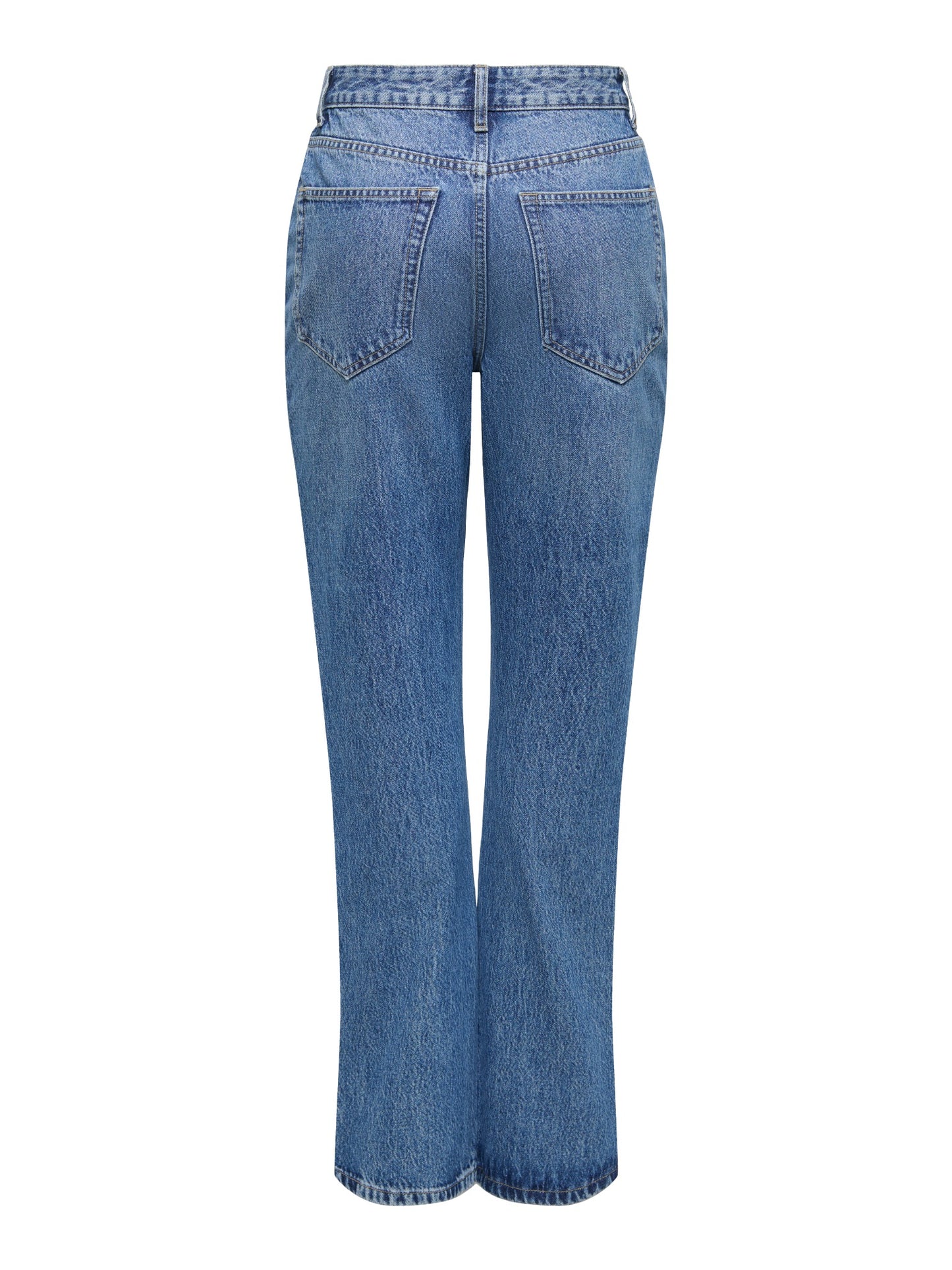 JEAN RECTO TIRO ALTO BILLIE - Medium Blue Denim