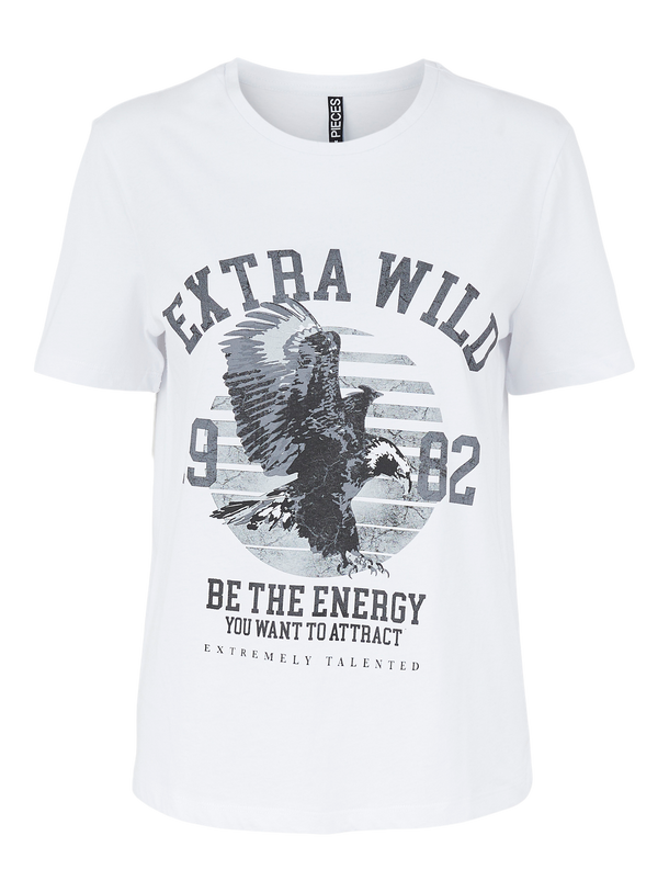 Product REMERA HALIE - Bright White Print:PRINT - Image 1