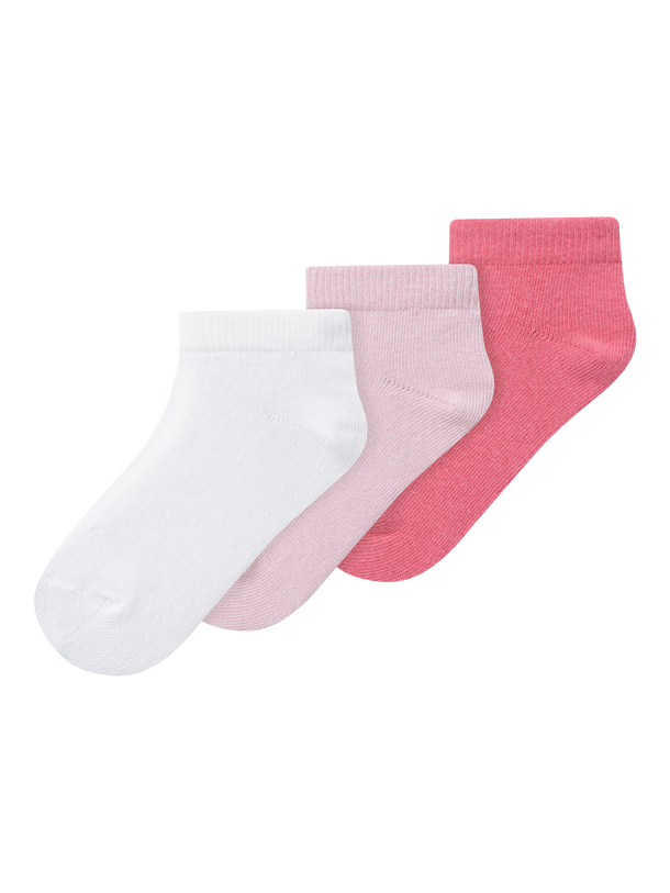 Product PACK DE 3 MEDIAS - Bright White Pack:Parfait Pink + Camellia Rose - Image 4