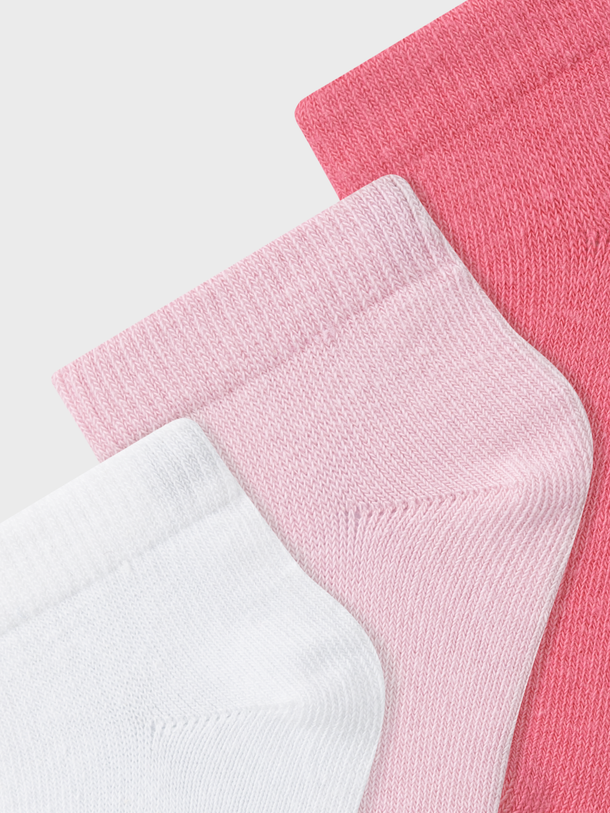 Product PACK DE 3 MEDIAS - Bright White Pack:Parfait Pink + Camellia Rose - Image 2