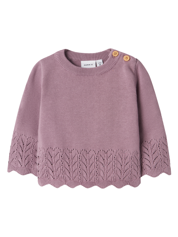 Product SWEATER TIMIE - Elderberry - Image 4