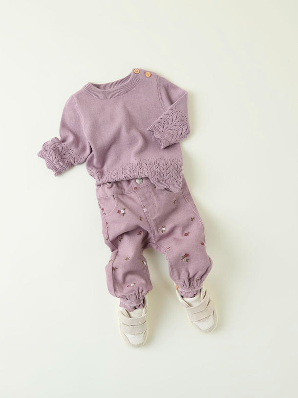 Product SWEATER TIMIE - Elderberry - Image 6