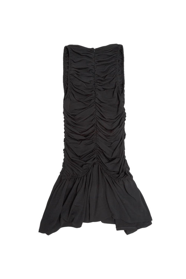Product VESTIDO CORTO DRAPEADO BMK-Black - Image 5