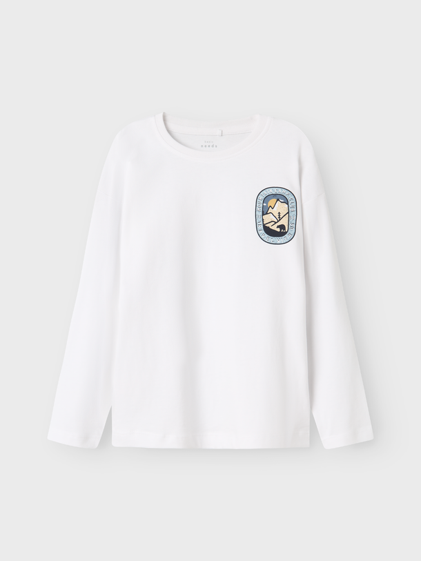 Product CAMISETA VICTOR - Bright White Print:Mountain Camp - Image 1