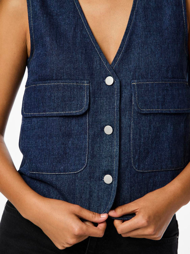 Product CHALECO FABIA-Dark Blue Denim - Image 4