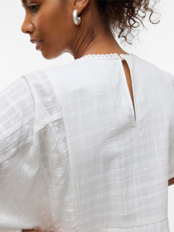 Product VESTIDO MAXI TEJIDO BERTINE-Snow White - Image 5