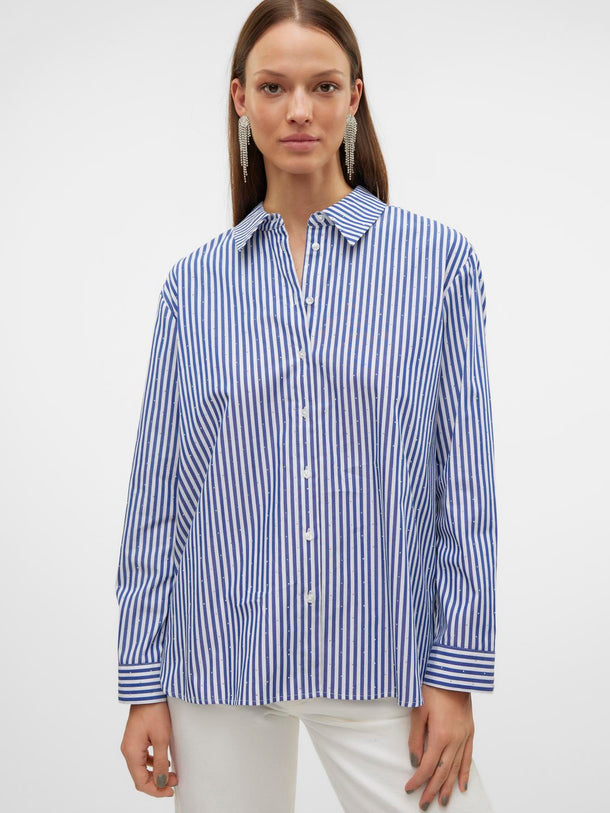 Product CAMISA INGE - Snow White Stripes:Stripes blue - Image 5