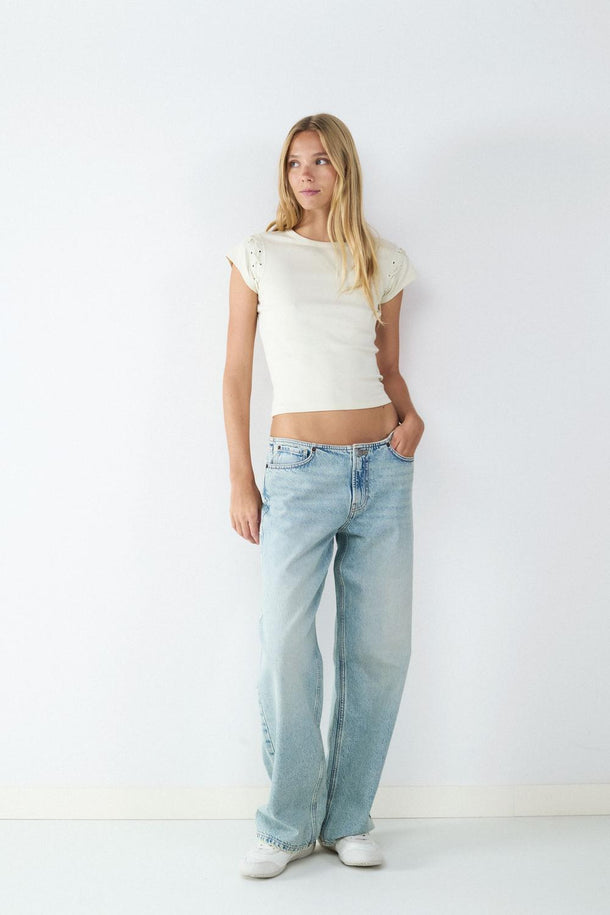 Product JEAN SIN CINTURA BMK-Soft Denim - Image 1