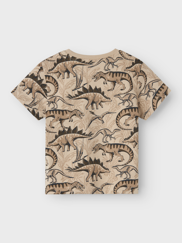 Product CAMISETA VALTHER - Pure Cashmere AOP:Dinosaur - Image 4