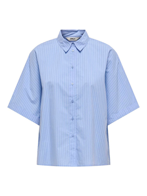 Product CAMISA MARI-Cashmere Blue Stripes:W MEDIUM BLUE+ DARK BLUE - Image 1