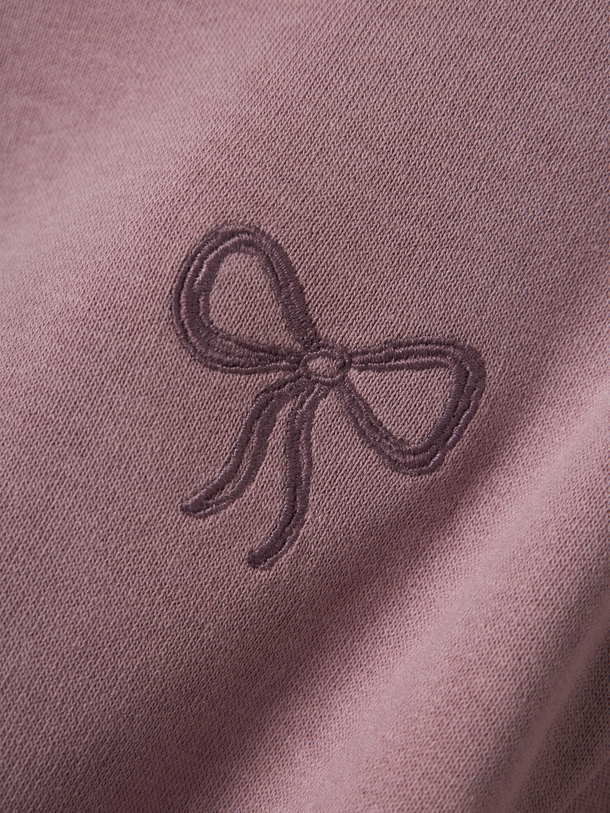 Product SUDADERA VALLENE - Elderberry Print:Bow - Image 2