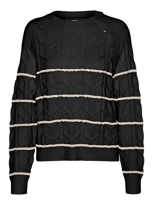 Product CAMISETA LINE - Black Detail:W. BIRCH STRIPES AND BLACK BUTTONS - Image 1