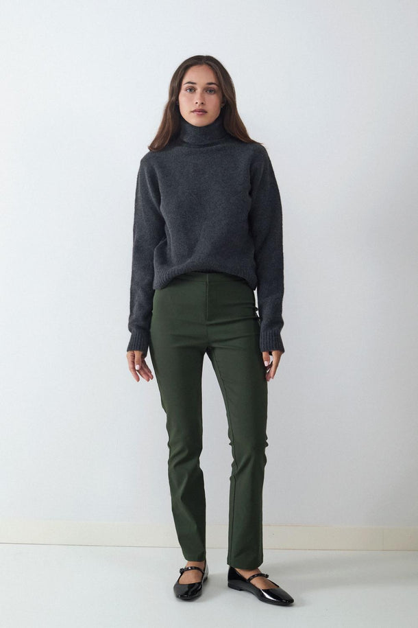 Product PANTALÓN RECTO CROPPED BMK-Concrete Grey - Image 1