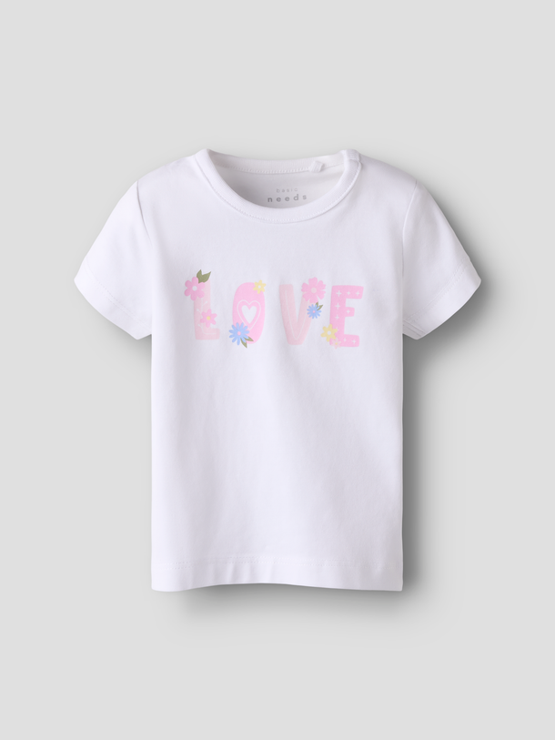Product CAMISETA BIE-Bright White Print:LOVE - Image 1