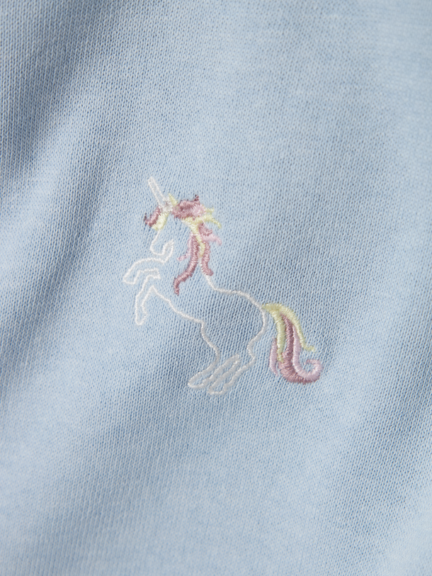 Product SUDADERA VALLENE - Subdued Blue Print:Unicorn - Image 2