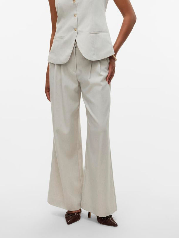 Product PANTALÓN DE LINO MIKELA-Birch Detail:MELANGE AS SAMPLE - Image 1