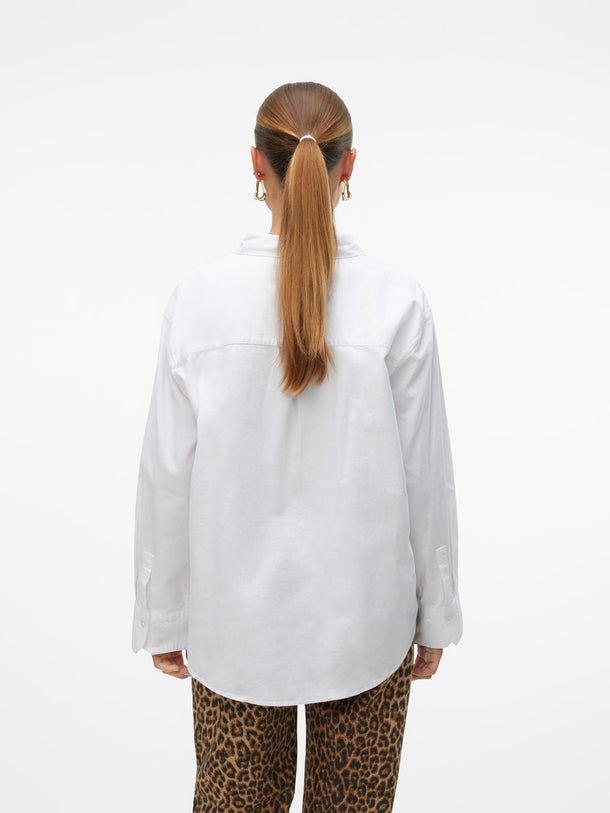 Product CAMISA IDA - Bright White - Image 3