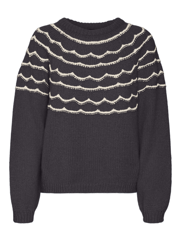 Product SWEATER CHARMAINE - Obsidian Detail:W. BIRCH - Image 1