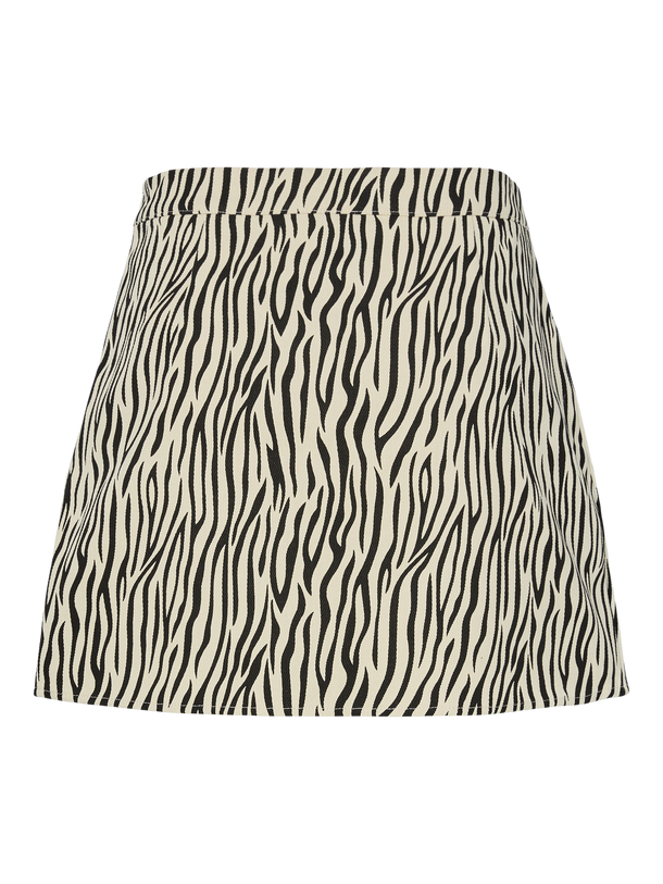 Product POLLERA MINI ANIMAL PRINT LUA-Coconut Milk AOP:Zebra - Image 5