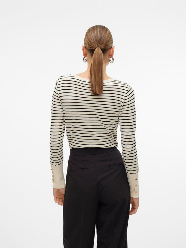 Product SWEATER DORY  - Birch Stripes:BLACK - Image 3
