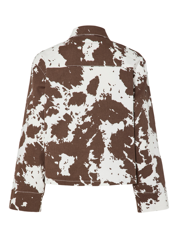 Product CHAQUETA FAMINA - Bright White AOP:Cow - Image 6