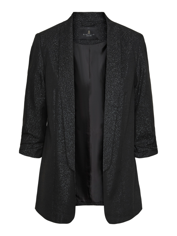Product BLAZER SELLA - Black Detail:SILVER - Image 4