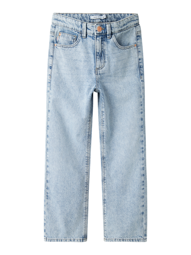 Product JEAN ROSE RECTO-Light Blue Bleached Denim - Image 4