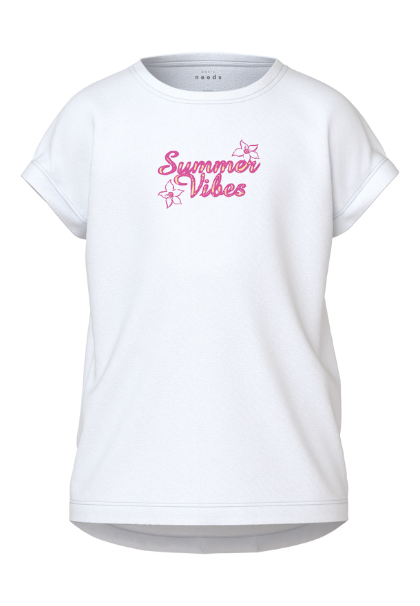 Product CAMISETA VIOLET - Bright White Print:SUMMER VIBES - Image 3