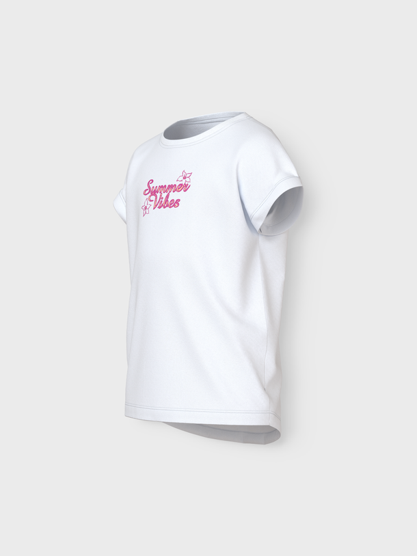 Product CAMISETA VIOLET - Bright White Print:SUMMER VIBES - Image 2