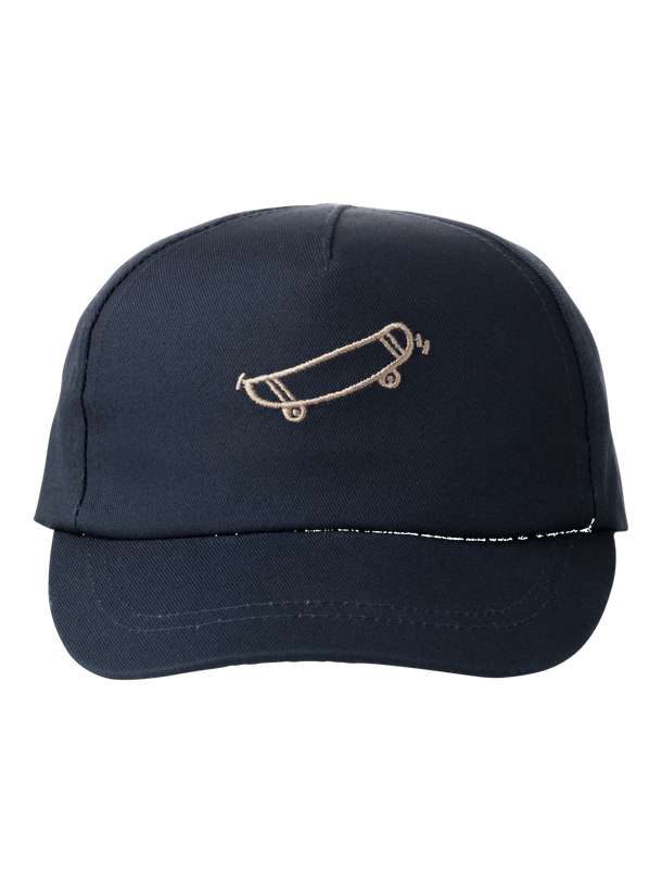 Product GORRO OTTO - Dark Sapphire Detail:Skateboard - Image 4
