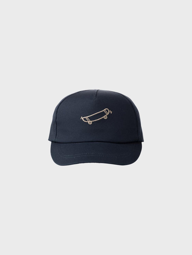 Product GORRO OTTO - Dark Sapphire Detail:Skateboard - Image 1