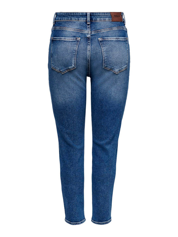 Product JEANS EMILY TEJIDO ELÁSTICO - Medium Blue Denim - Image 6